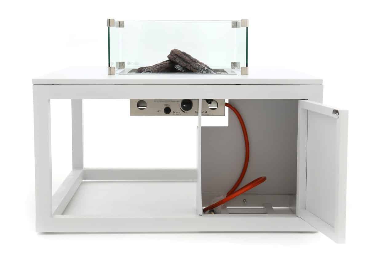 Bellagio Loungeset met Vuurtafel (Grijs)