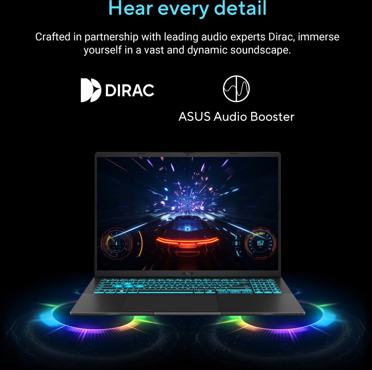 ASUS V16 FX3607VU-RP211WS - Gaming Laptop - 16 inch - 144Hz