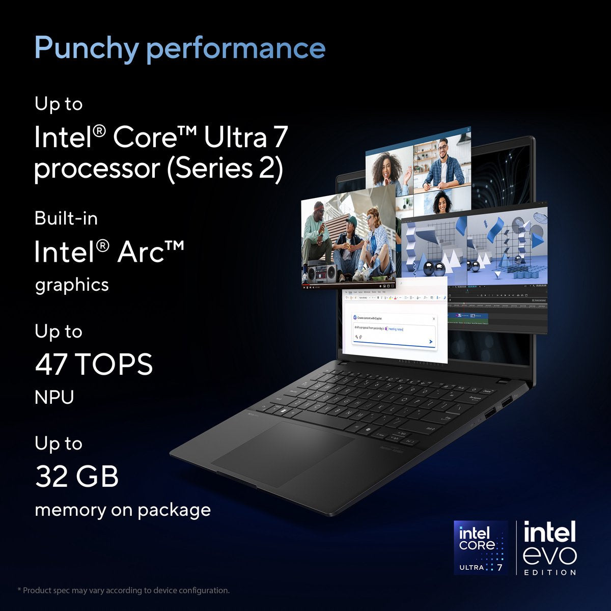 ASUS Vivobook S14 S5406SA-QD077W - Copilot+ Laptop - 14 inch