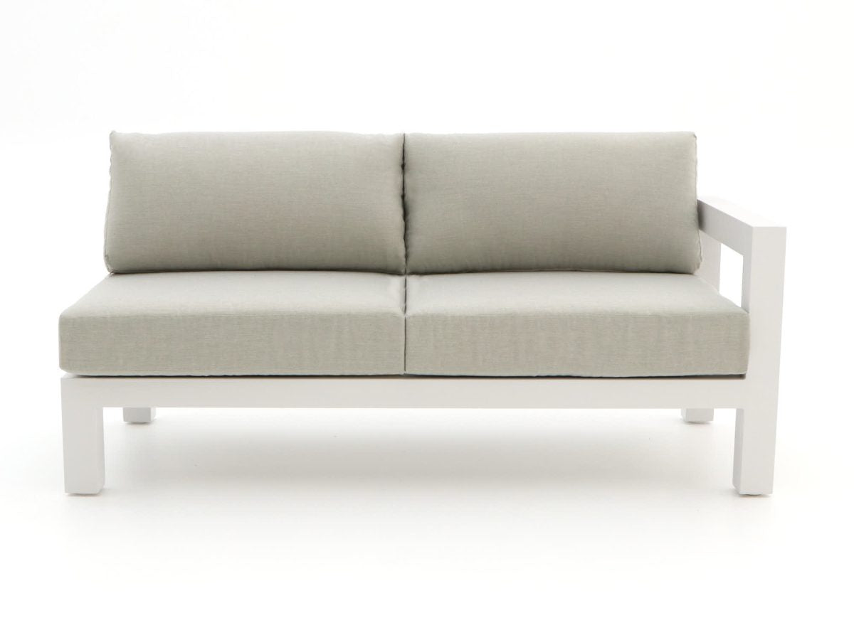 Bellagio Loungeset met Vuurtafel (Grijs)