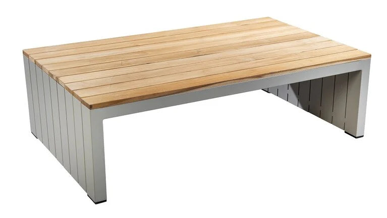 Bango hoekloungeset 286×286 – flax beige incl tafel