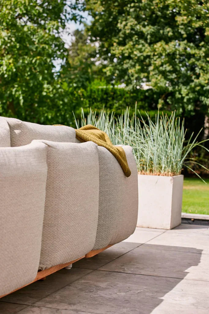 Bora – Luxe Sofa Loungeset + Tafel (Grijs)