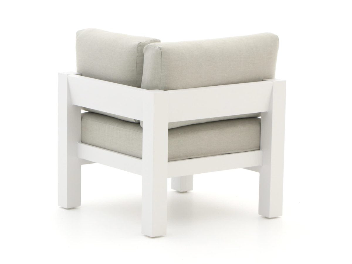 Bellagio Loungeset met Vuurtafel (Grijs)