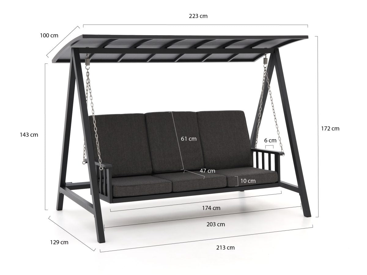 Manifesto Montalo schommelbank 213cm