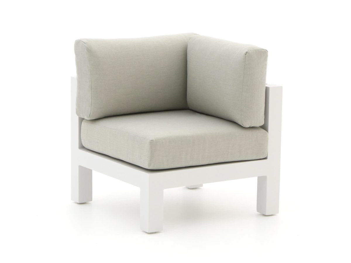 Bellagio Loungeset met Vuurtafel (Grijs)