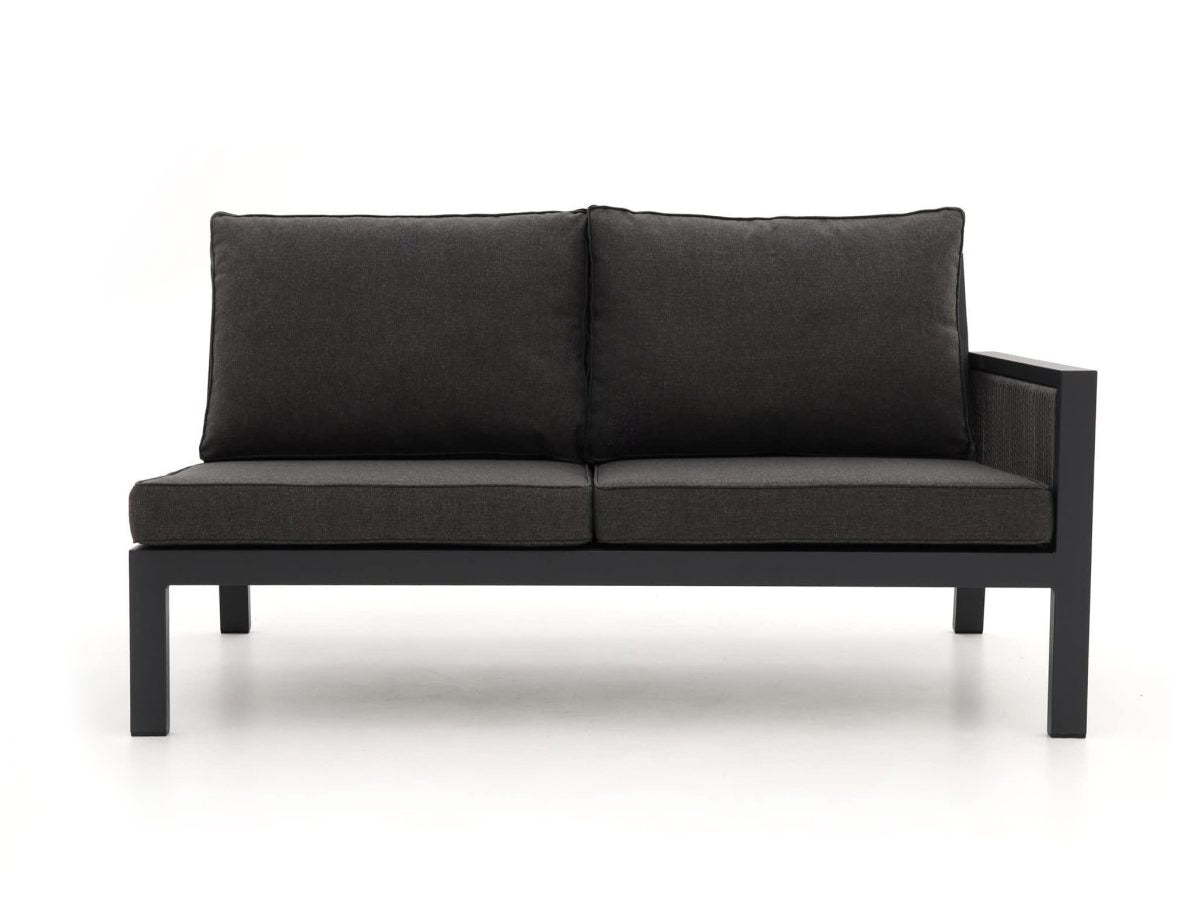 Manifesto Alzano hoek loungeset 4-delig (Zwart)