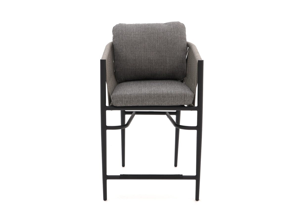 Bellagio Mineo/Induno Deens Ovaal 220cm high dining tuinset 7-delig