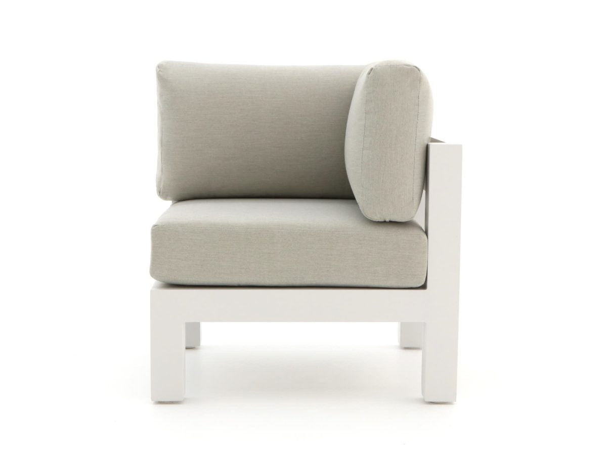 Bellagio Loungeset met Vuurtafel (Grijs)