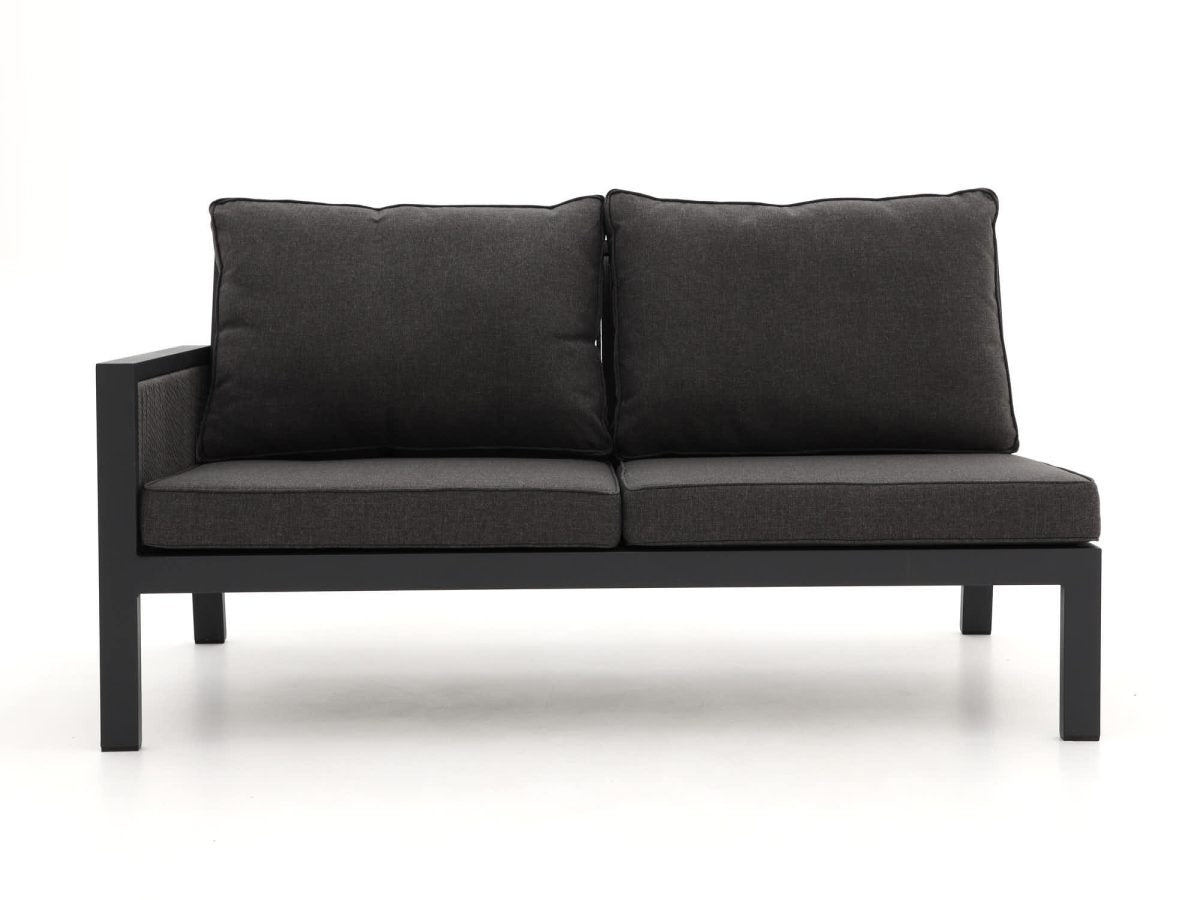 Manifesto Alzano hoek loungeset 4-delig (Zwart)