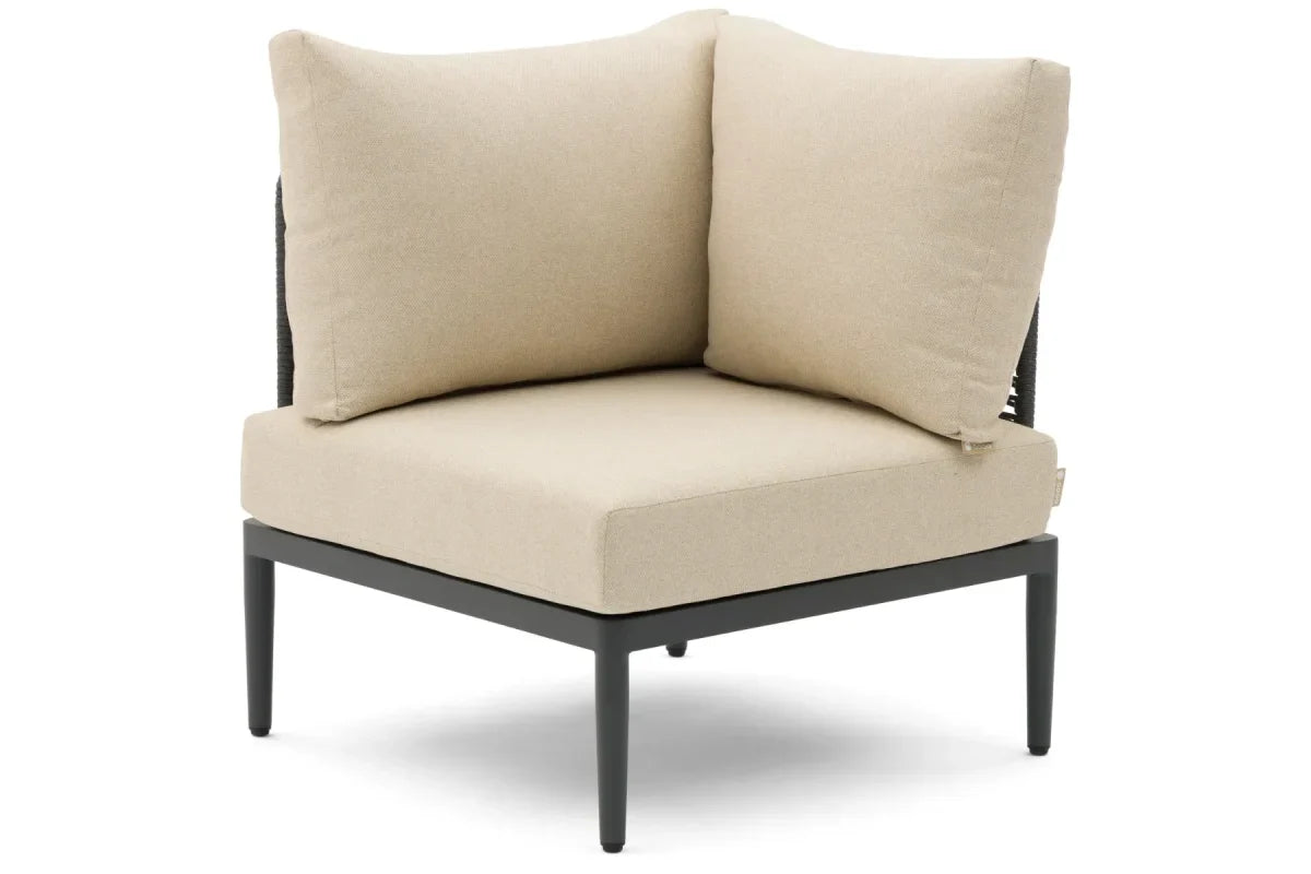 Coco Ibiza – Hoek Loungeset met tafel (Beige)