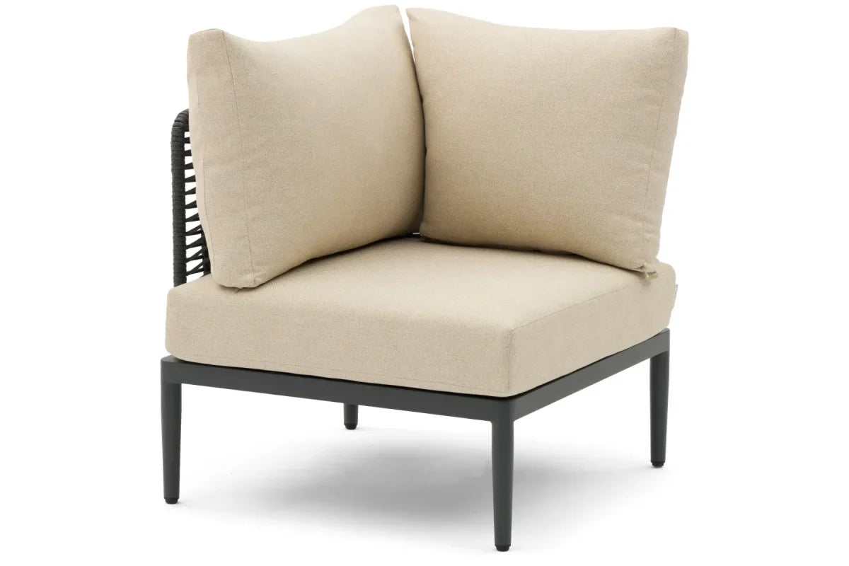 Coco Ibiza – Hoek Loungeset met tafel (Beige)