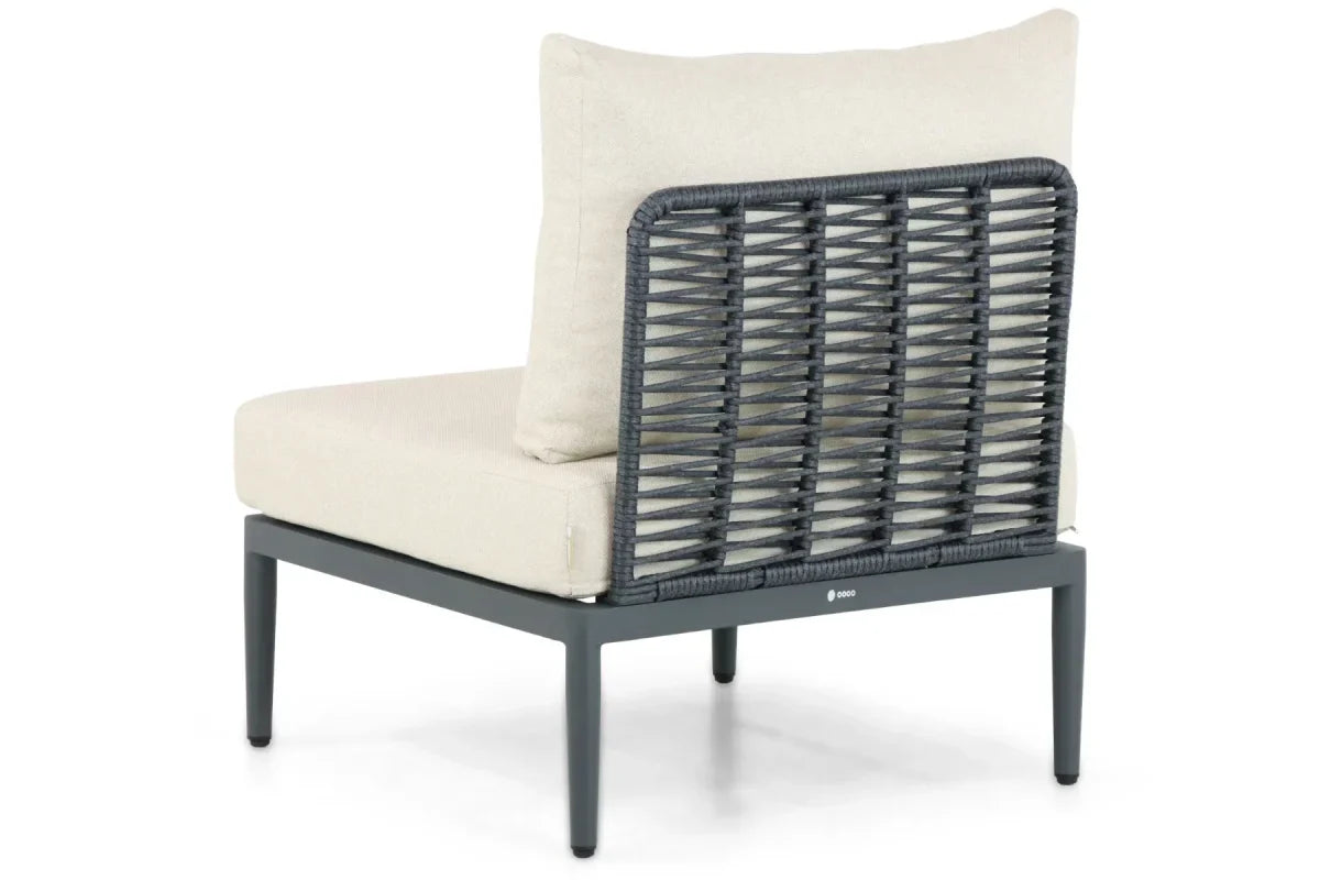 Coco Ibiza – Hoek Loungeset met tafel (Beige)