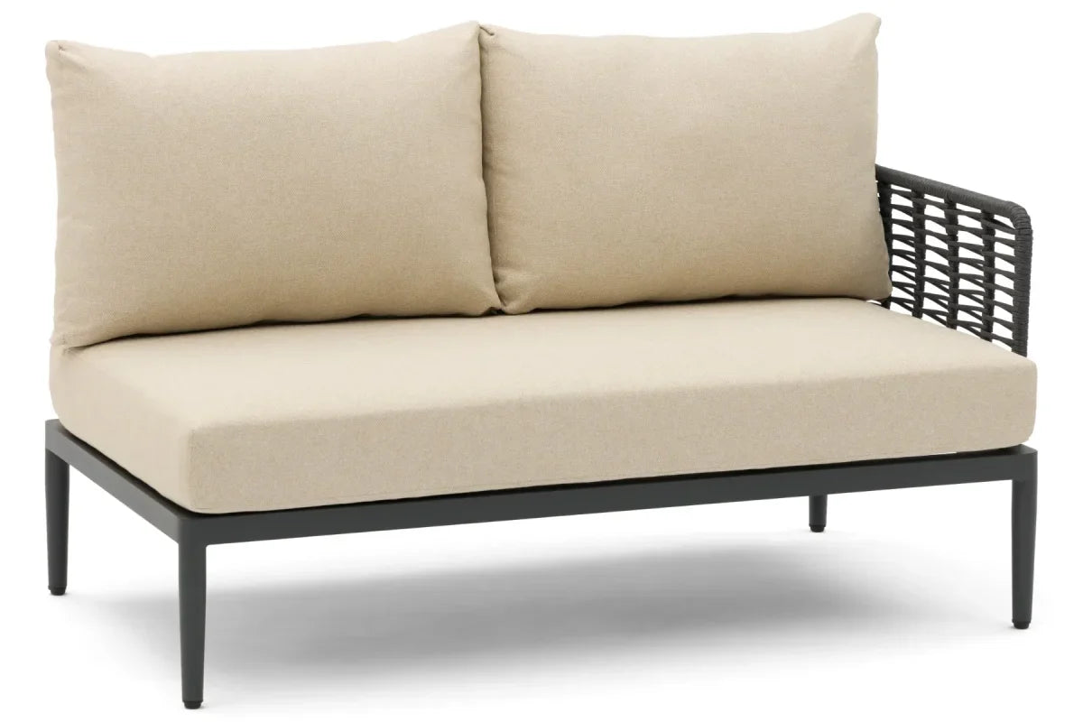 Coco Ibiza – Hoek Loungeset met tafel (Beige)