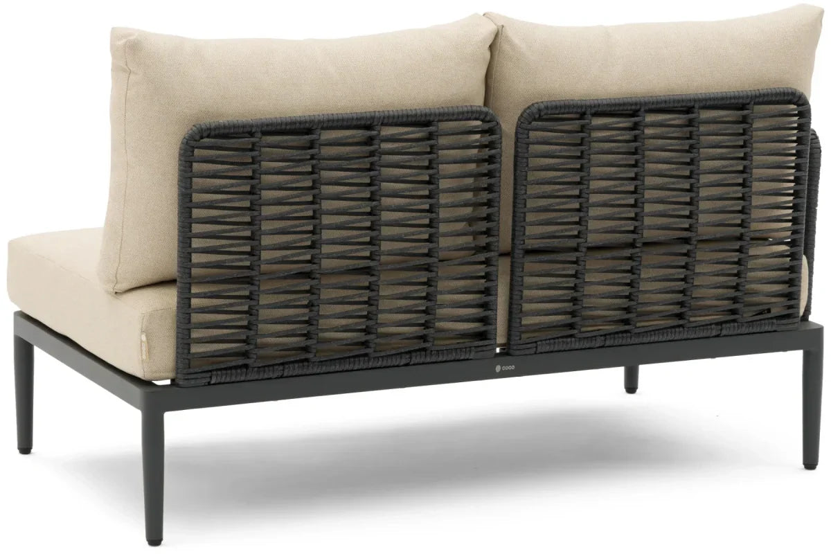 Coco Ibiza – Hoek Loungeset met tafel (Beige)