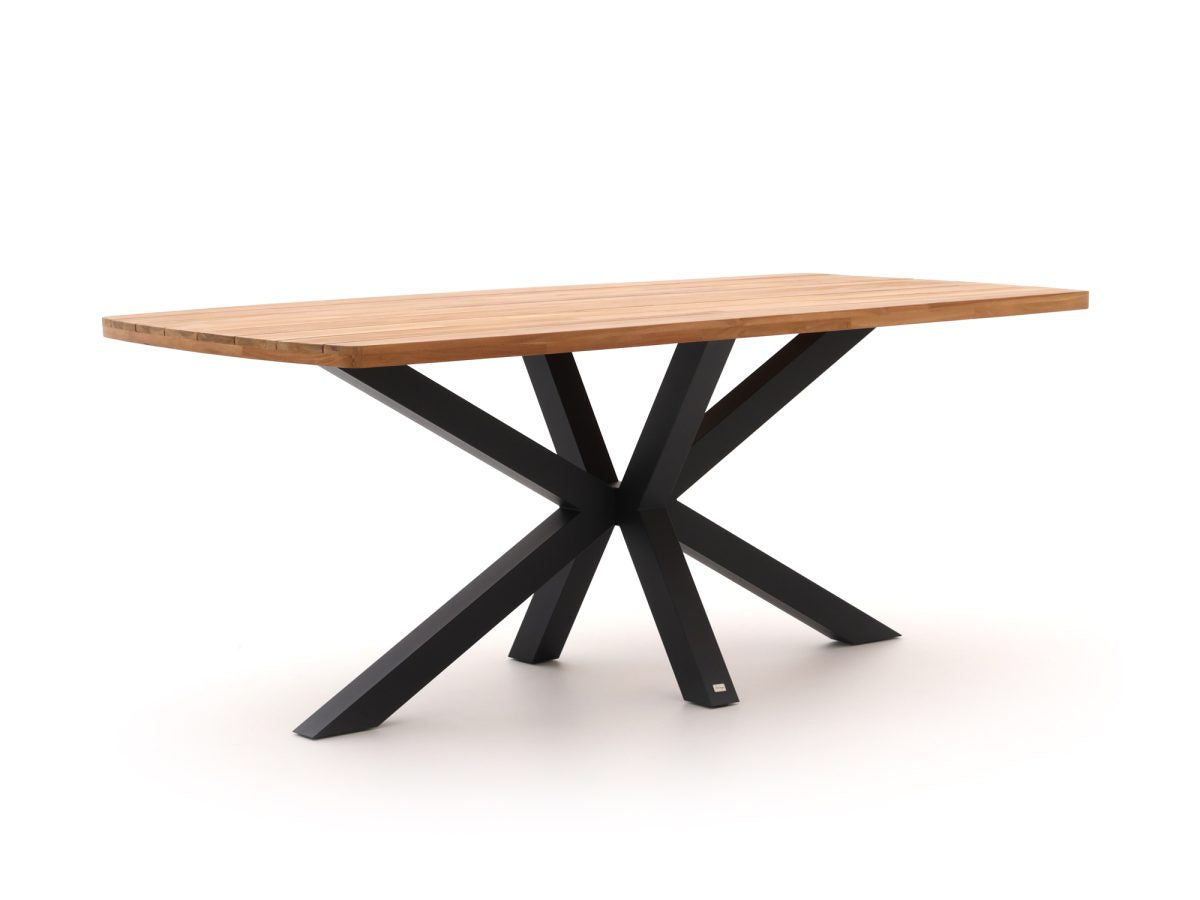 Bellagio Mineo/Induno Deens Ovaal 220cm high dining tuinset 7-delig