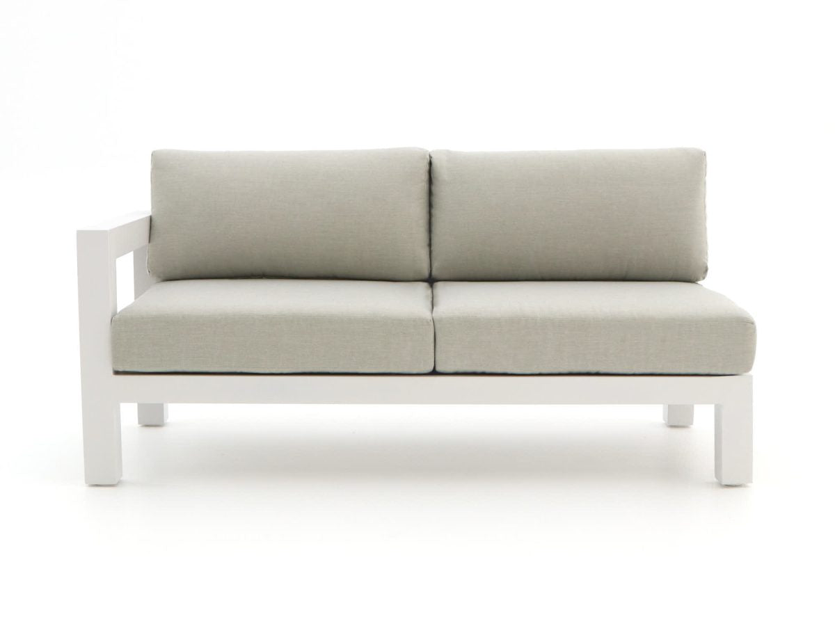Bellagio Loungeset met Vuurtafel (Grijs)