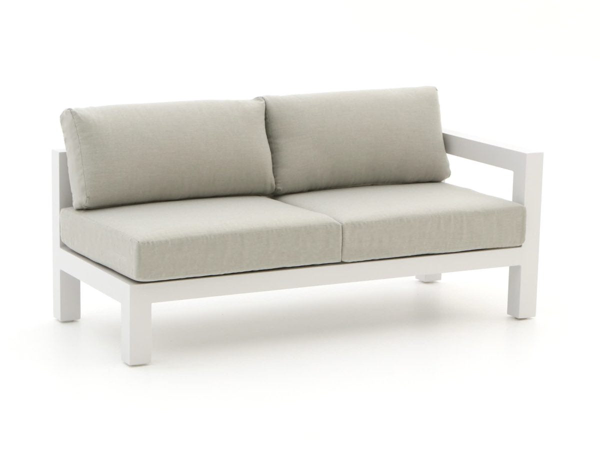 Bellagio Loungeset met Vuurtafel (Grijs)