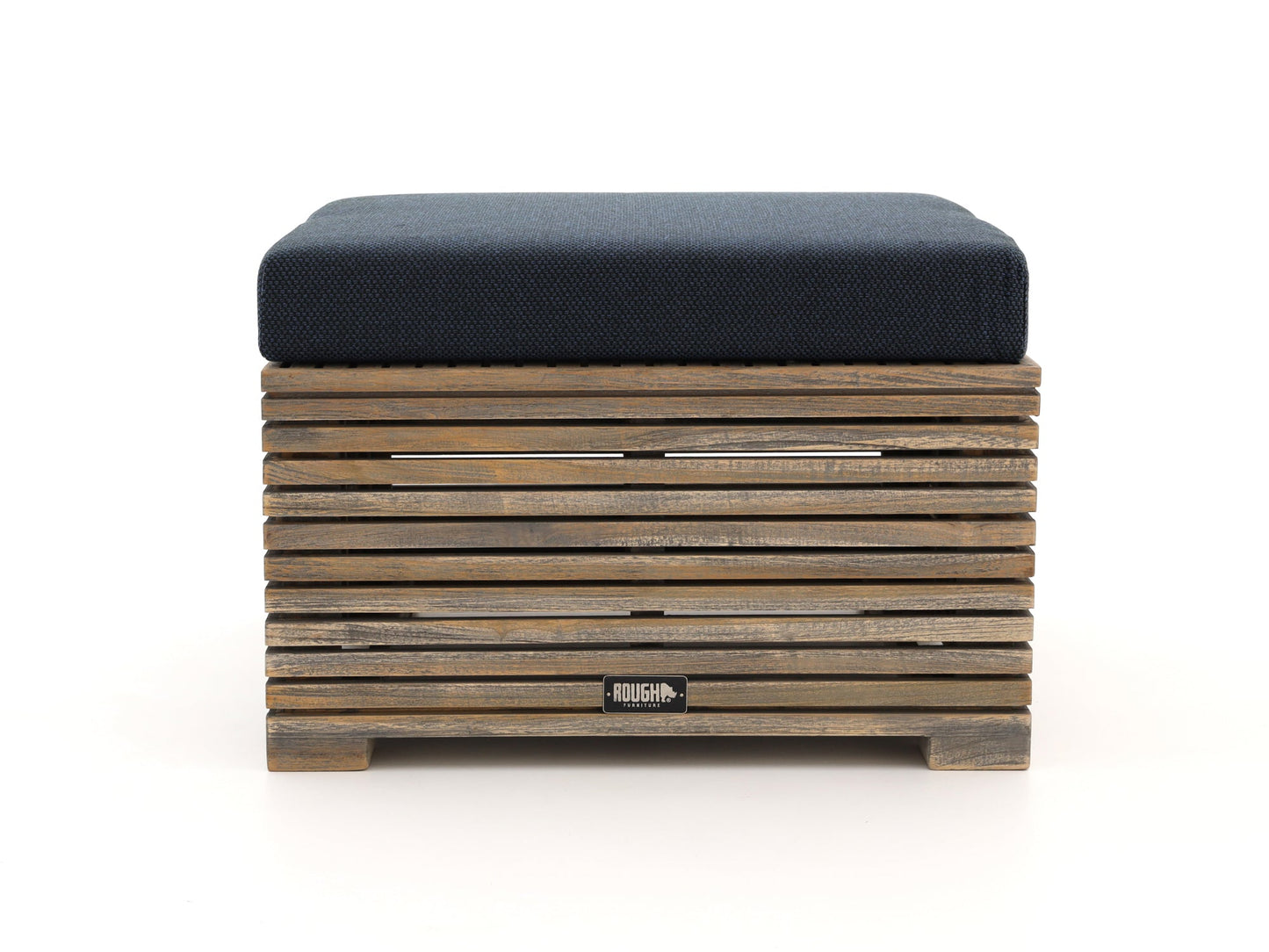 ROUGH-C hoek loungeset 4-delig (Zwart)