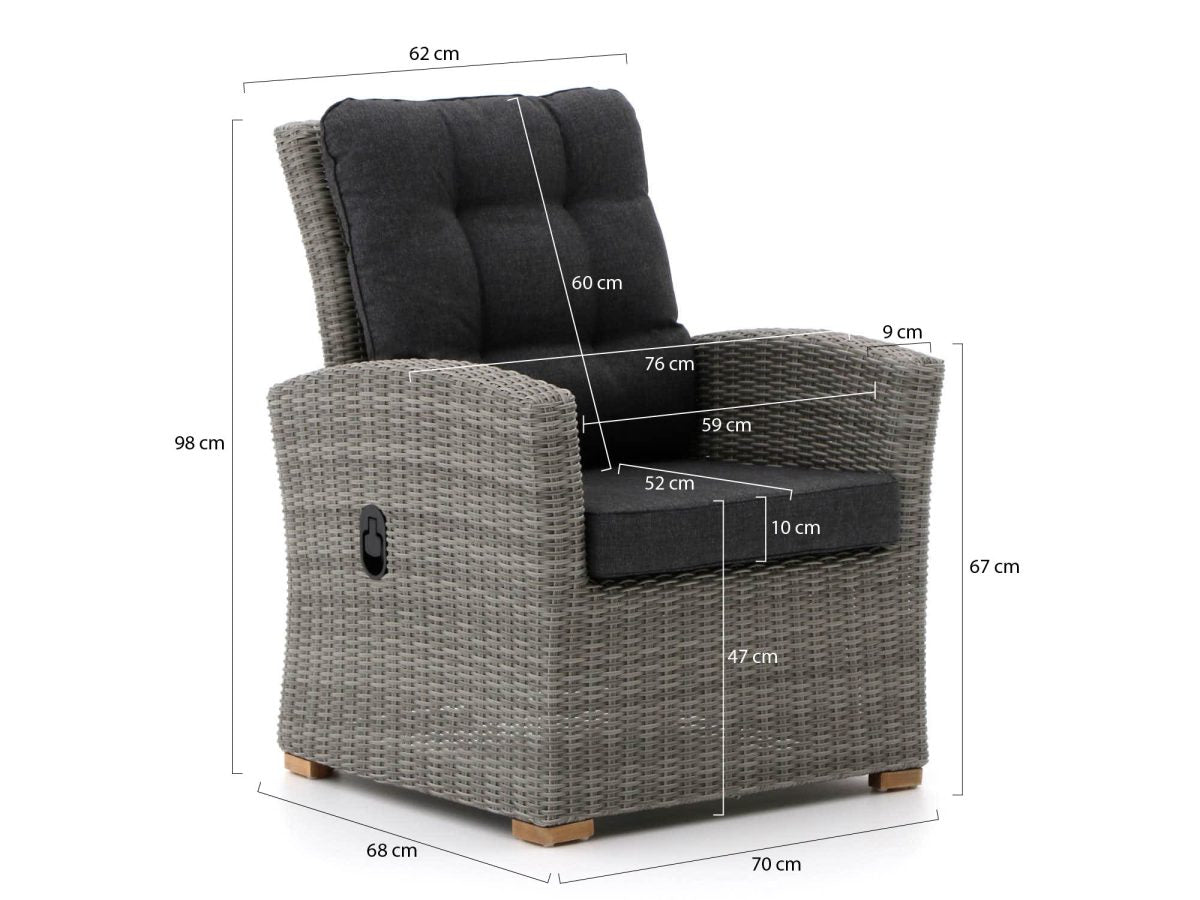 Intenso Mazzano/ROUGH-X 320cm lounge-dining tuinset