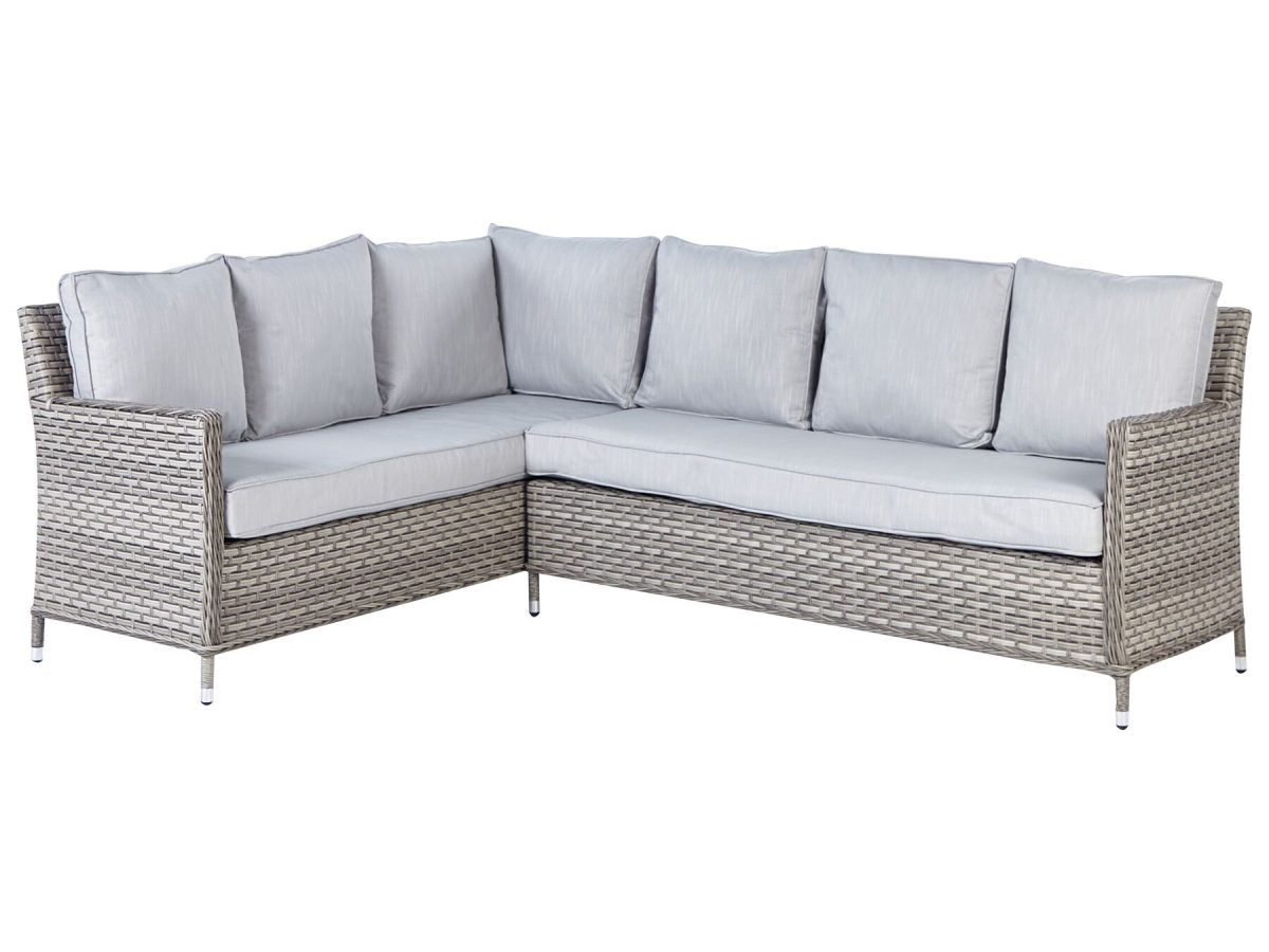 LACONA Loungeset met tafel en ottomaan 9-zitter