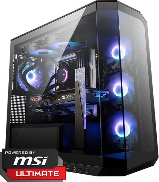 MSI AMD Game PC - GeForce RTX 5090 32GB - AMD Ryzen 7 9800X3D - 64GB DDR5 - 2TB SSD + 2TB SSD - WiFi + Win 11 Home